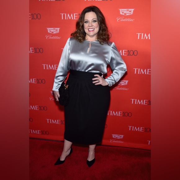 4X Melissa McCarthy Black Ponte Pencil Skirt - Picture 5 of 14